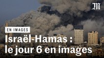 Guerre Israël-Hamas : les images de la sixième journée de guerre