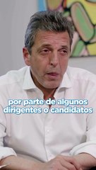 Massa: "La negación del cambio climático es la negación del derecho de los más jóvenes a tener futuro"