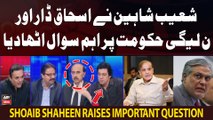 Shoaib Shaheen raises important questions regarding PMLN govt