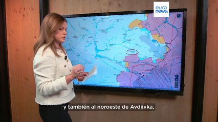 Mapas de la guerra | Las fuerzas rusas avanzan en los alrededores de Avdiivka