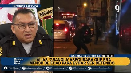 Quiso hacerse pasar por 'tilín': detienen a delincuente que aseguraba ser menor de edad en SMP