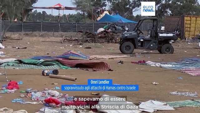 C'era il caos totale, morti ovunque . Il racconto di un sopravvissuto all'attacco di Hamas