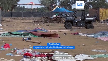 "C'era il caos totale, morti ovunque". Il racconto di un sopravvissuto all'attacco di Hamas