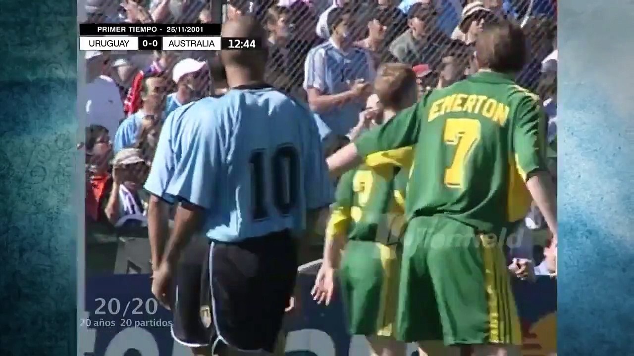 Uruguay 3 - 0 Australia - Repechaje Rumbo Al Mundial - 25.11.2001   Primer Tiempo
