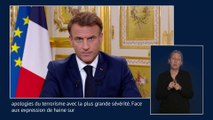 Emmanuel Macron : «La République sera impitoyable avec tous les porteurs de haine»