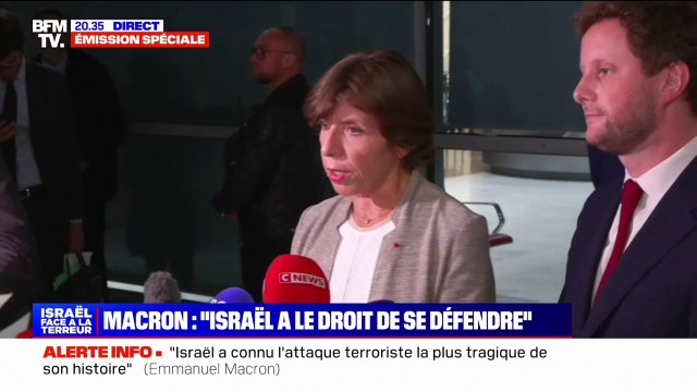 Il y aura une assez forte majorité d'enfants et de personnes âgées : La ministre des Affaires étrangères, Catherine Colonna, s'apprête à accueillir les premiers Français rapatriés d'Israël