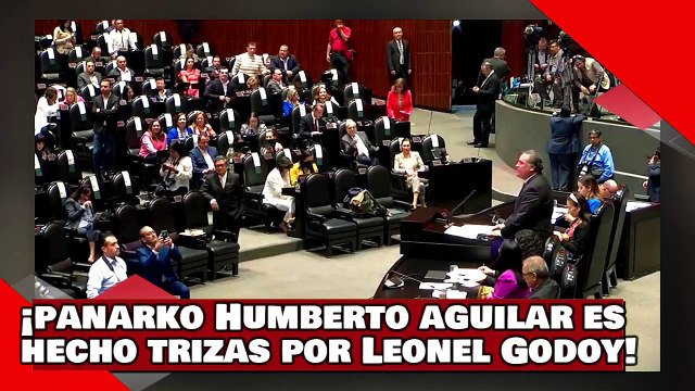 ¡VEAN! ¡el dipunarko Aguilar es hecho trizas por Godoy por atacar a la secretaria Alcalde y a AMLO!