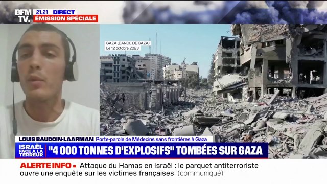 Louis Baudoin-Laarman (porte-parole de Médecins sans frontières à Gaza): La situation est vraiment dramatique (...) tous les lits d'hôpitaux sont plein
