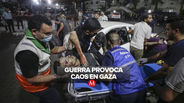 Gaza tiene hospitales desbordados y escasez de servicios esenciales