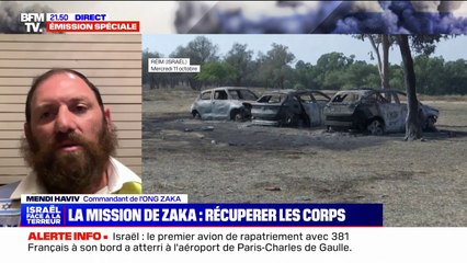 "On a encore beaucoup de travail sur place": Le témoignage de Mendi Haviv, commandant de l'ONG Zaka, en charge de l'identification des victimes de l'attaque du Hamas