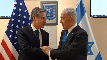"Analizamos posibilidades de paso seguro para los civiles que deseen abandonar Gaza”: Blinken tras encuentro con Netanyahu