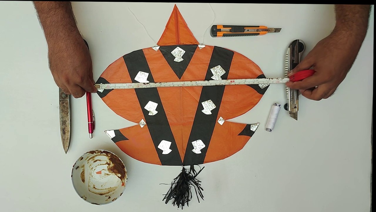Kite Making Pharmula - Smallest Patang to Biggest Tukkal making and Flying Test at home