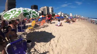 Rio De Janeiro LEBLON Beach Walk Brazil