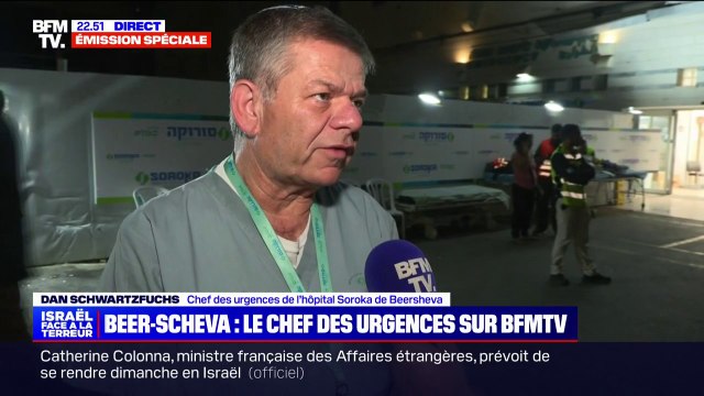 On a vécu notre 11-septembre : Le chef des urgences de l'hôpital Soroka de Beersheva revient sur la prise en charge des blessés lors de l'attaque du Hamas samedi dernier