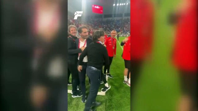 Hırvatistan - Türkiye maçının ardından büyük coşku! Millilerimizin coşkusu stadı inletti...