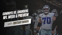 Dallas Cowboys vs. Los Angeles Chargers NFL Week 6 Preview