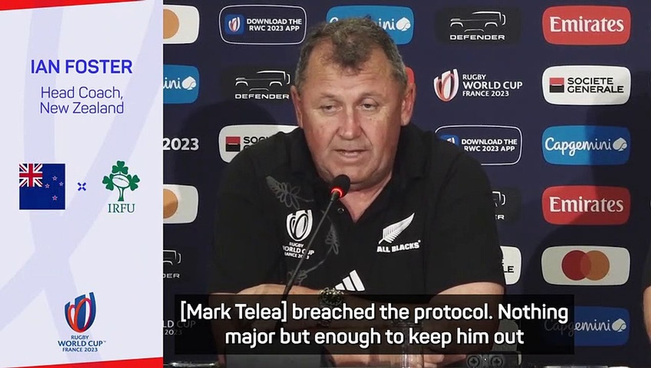 All Blacks drop Mark Telea for World Cup quarter-final