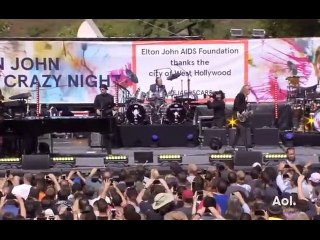 Elton John On Sunset Blvd