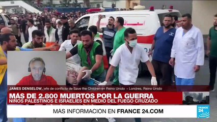James Denselow: 'Guerra entre Israel y Hamás afecta a todos los niños en la región'