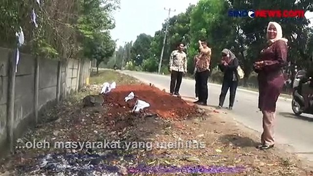 Geger Kemunculan 5 Kuburan di Jalanan Purwakarta Begini Penampakannya