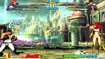 Marvel vs Capcom 3 SENTINEL Gameplay 1