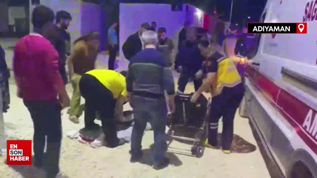 Adıyaman'da komşular arasında demir çubuklu kavga