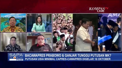 Deklarasi Cawapres Prabowo dan Ganjar Tunggu Putusan MK? Ini Kata Pengamat