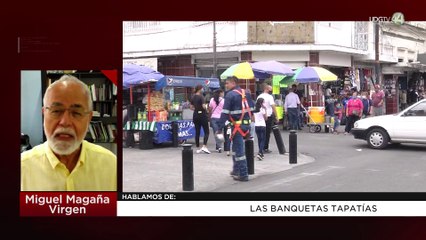 Las banquetas tapatías: Miguel Magaña
