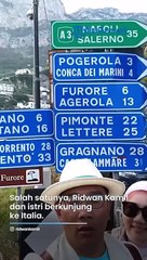 Mesranya Ridwan Kamil dan Istri Motoran di Italia, Rayakan Ultah ke-52