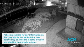 Armidale Express home invasion car CCTV