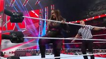 Raquel Rodriguez drops Nia Jax with a huge powerbomb