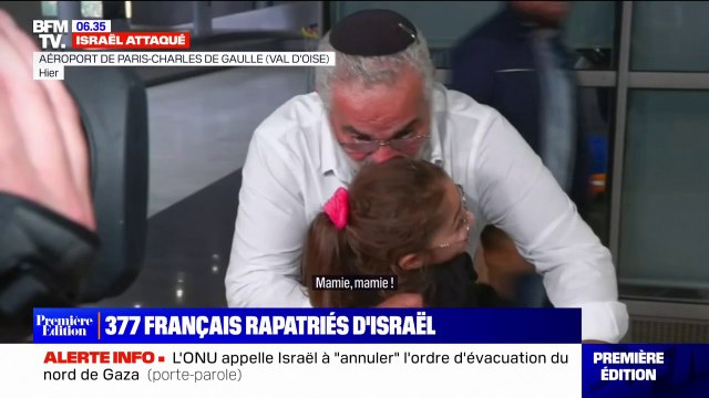 Un soulagement : les premiers Français rapatriés d'Israël après les attaques du Hamas témoignent