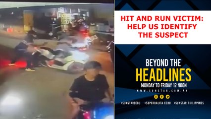Hit and run victim: Help us identify the suspect