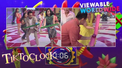 TiktoClock: Sid Lucero at Isay Alvarez, manalo kaya sa ‘Salulod Race’?