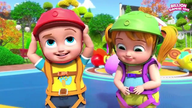 Learning the Ropes： Indoor Climbing Kids Song - BillionSurpriseToys Nursery Rhymes & Kids Songs