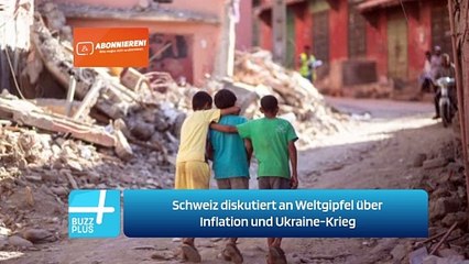 Schweiz diskutiert an Weltgipfel über Inflation und Ukraine-Krieg