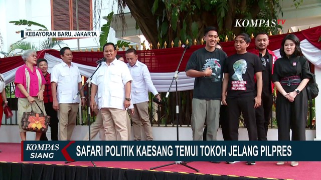 Kaesang dan PSI Datangi Rumah Prabowo, Sinyal Gabung Koalisi Indonesia Maju?