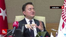 Ali Babacan: Milletvekili sayımız 15'ten 20'ye çıktığı zaman grubu kurarız