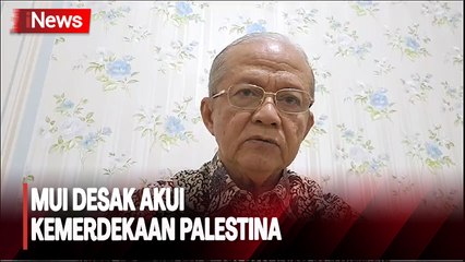 MUI Desak Dunia Internasional Akui Kemerdekaan Palestina untuk Wujudkan Perdamaian