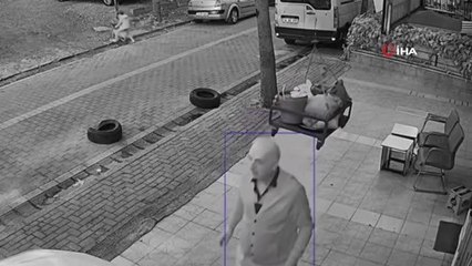 Esenyurt'ta erzak taşıyan ip koptu, adam ölümden döndü