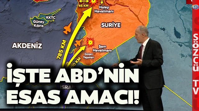 'Bu Noktada Bir PKK Devleti...' Emekli Albay ABD'nin Planını Harita Üzerinde Deşifre Etti