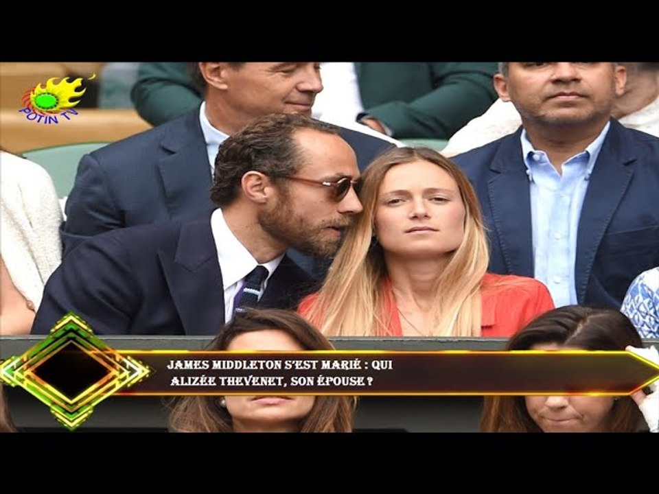 James Middleton s’est marié : qui  Alizée Thevenet, son épouse ?