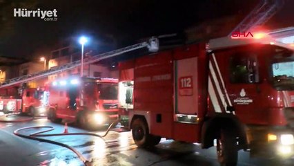 Balat'ta oyuncak müzesinde yangın