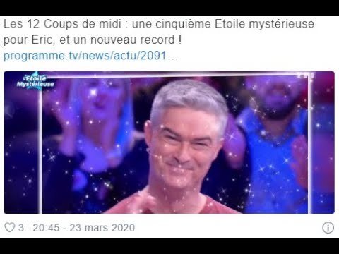 Cela pouvait me blesser : Eric (Les 12 coups de midi) réagit à la critique sur les réseaux socia