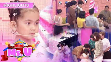Mini Miss U Ziannah requests to hug the Showtime family | It's Showtime Mini Miss U