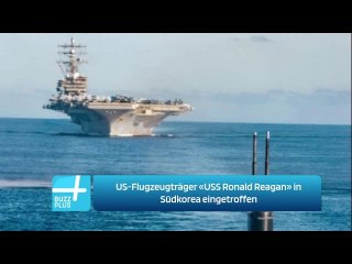 US-Flugzeugträger «USS Ronald Reagan» in Südkorea eingetroffen