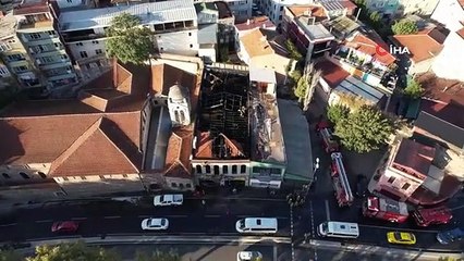 Un incendie s'est déclaré au musée du jouet Balat à Fatih