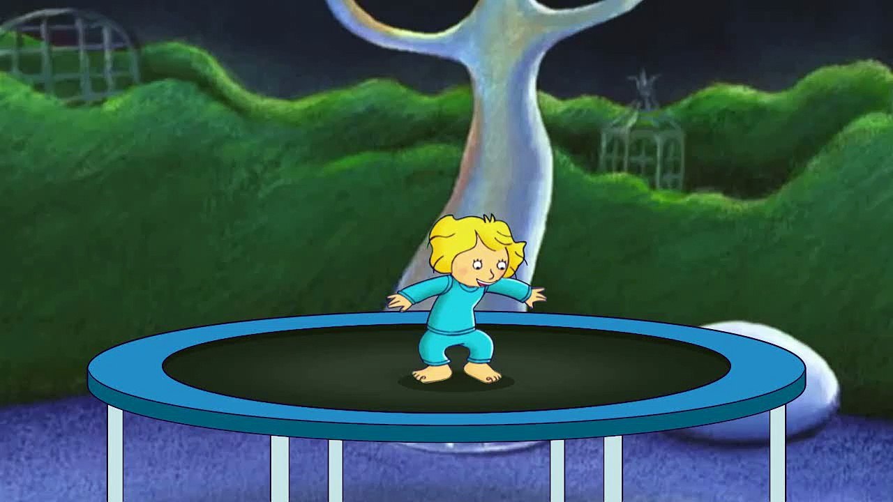 Lucy Bouncing on Trampoline (3-Minute Animation Loop Filler)