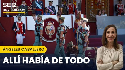"Fiestas de las que estas deseando largarte cuanto antes": Ángeles Caballero tras haber asistido al desfile del 12 de octubre