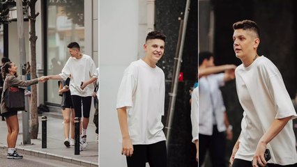 Sokaktaki farklı insanların fotoğraflarını çeken Ediz Özcan, Ebrar Karakurt'a denk geldi: Çok mütevazi